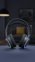Over-Ear Gaming Headset with Memory Foam