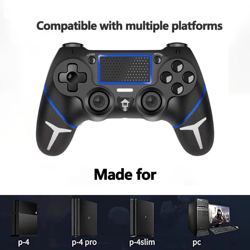 Woyeah Wireless Gamepad with Six Axis Gyroscope