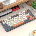 K81 Keyboard Tricolor-Blocked MDA Ball Cap Wired USB Luminous Office Gaming Keyboard Computer Laptop