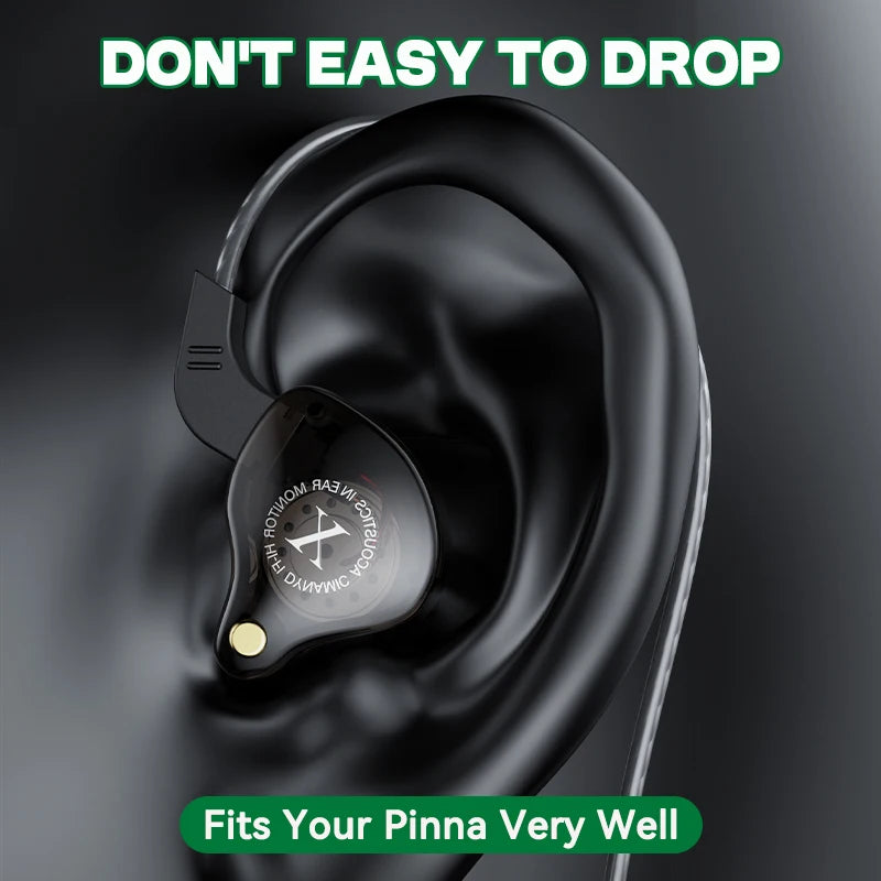 Mobile Wired Headphones Heavy Bass 3.5mm
