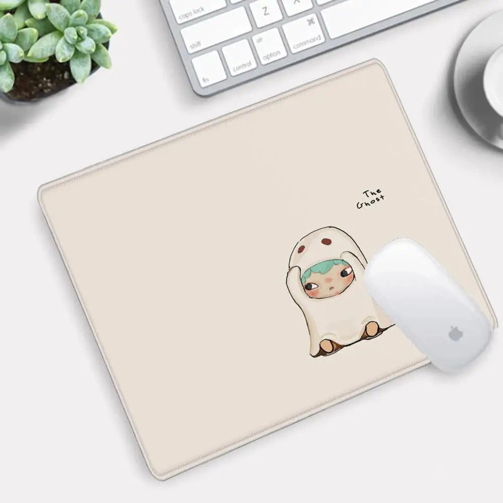 Cartoon H-Hirono Mousepad Mousepad New Arrivals Small Gaming Mousepad 45×40 Gamer Mouse Pad For Keyboards Mat
