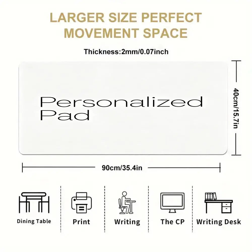 Mousepad Playmat HD Custom Game Pads Computer Mouse Pad Non-Slip Rubber Big Carpet Customized 600x350 DIY Mousepads