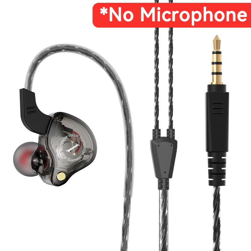 Mobile Wired Headphones Heavy Bass 3.5mm