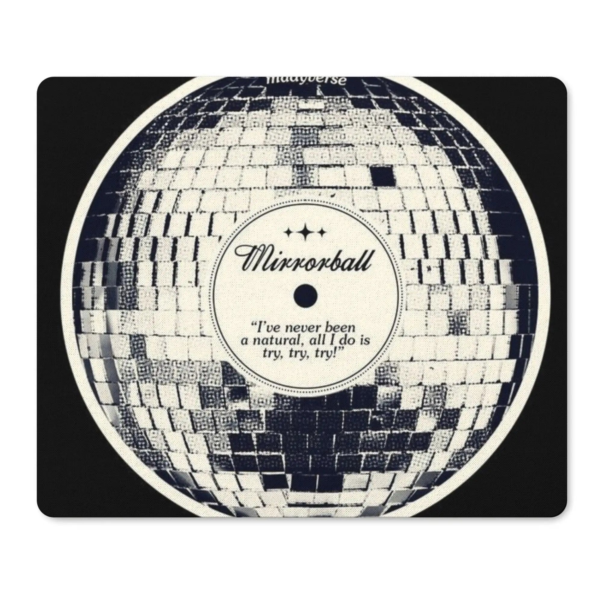 Fashion Mousepad for Office Desk Gaming Study Room Daily Use Complements Modern Lifestyle Decor TS Mirrorball Desk Accessories