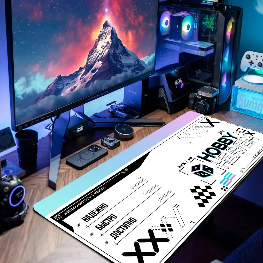 Larger Mousepad CPU Artistic line design Style Gaming Keyboard Computer 600x1200mm Desk Mat Accessories Game Mause Ped Office