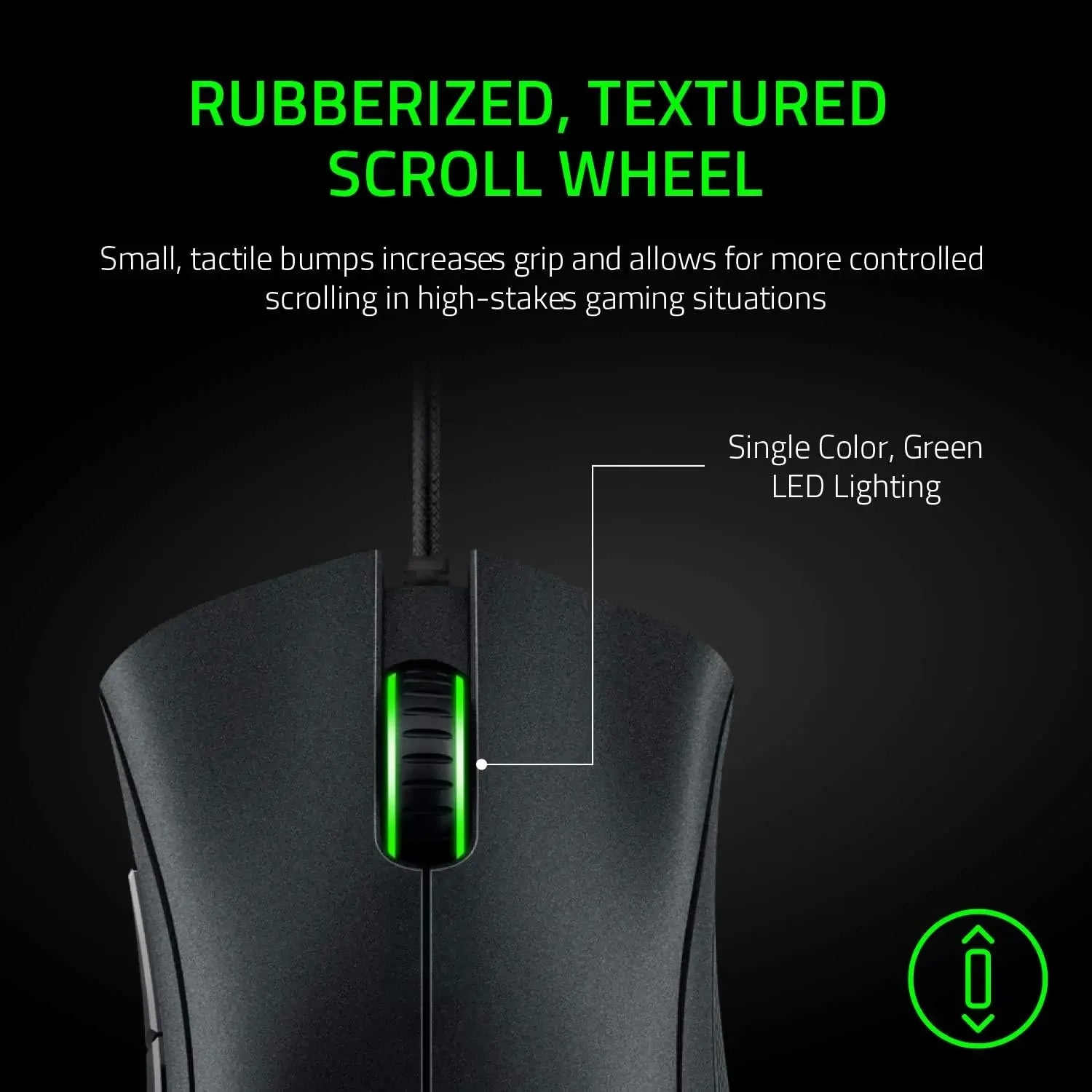 Razer DeathAdder Essential Wired Gaming Mouse – 6400 DPI Optical Sensor, USB, Ergonomic Gaming Mouse