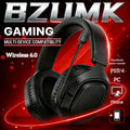 GT808 gaming headset is an ergonomic over-ear wireless headset, equipped with a 360-degree rotatable microphone and breathable