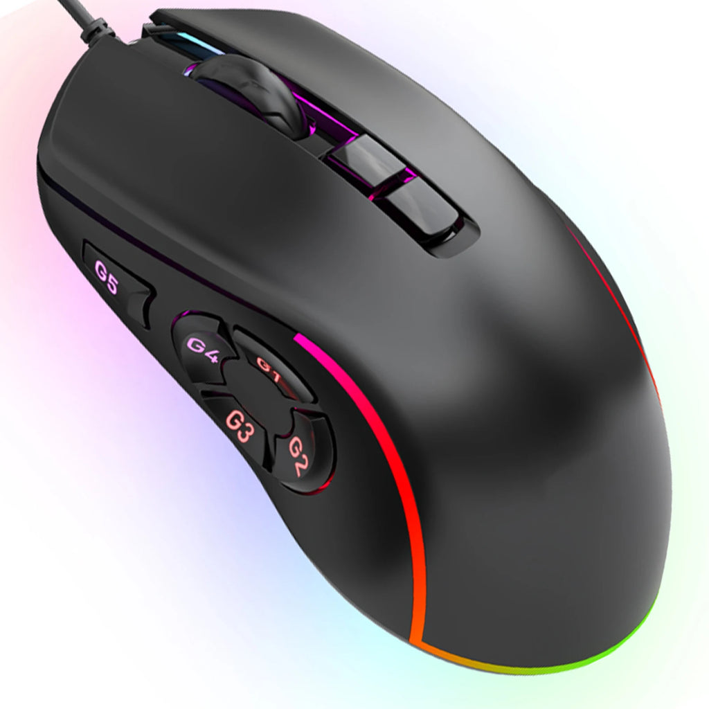 X9 Wired Gaming Mouse, RGB Backlit,