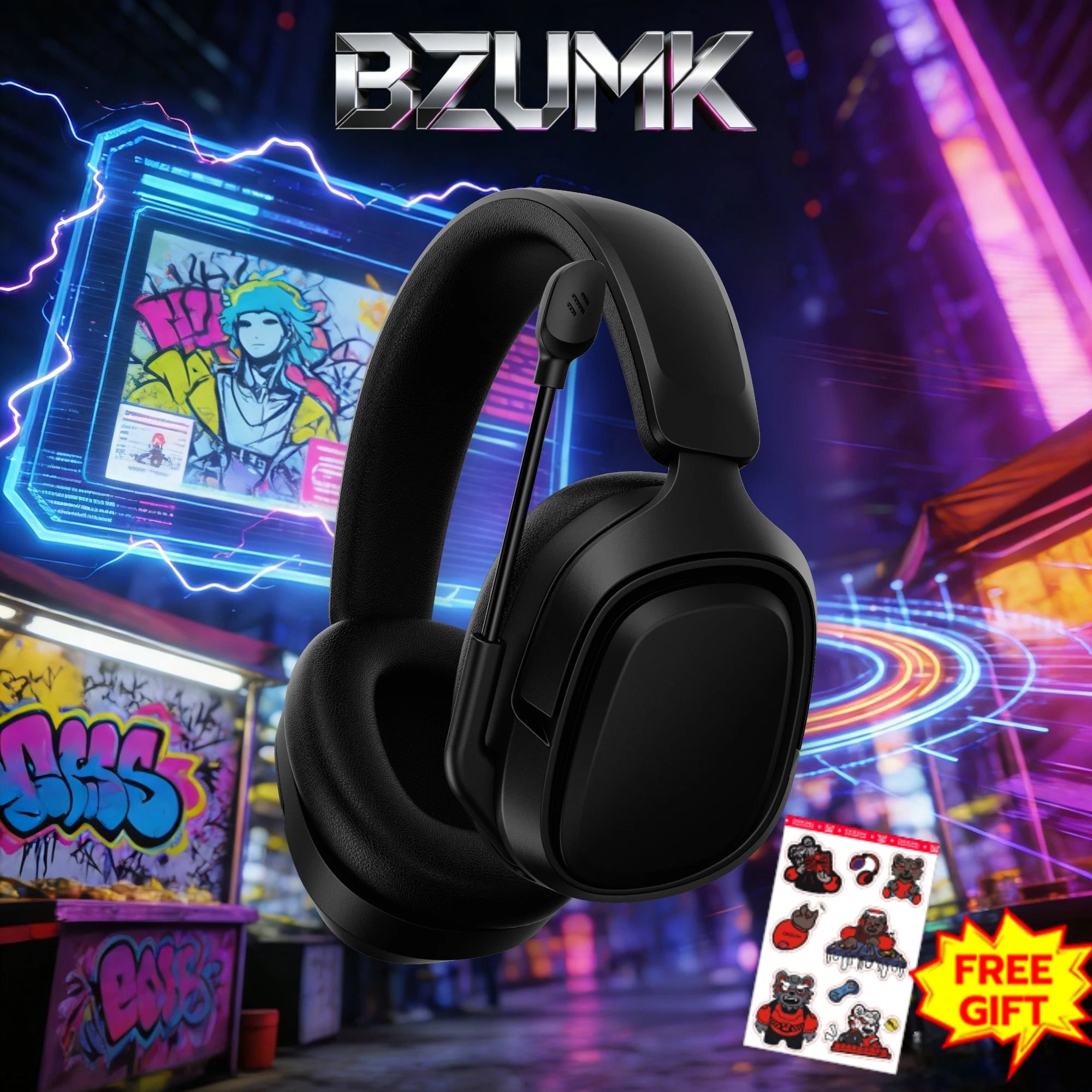 GT808 gaming headset