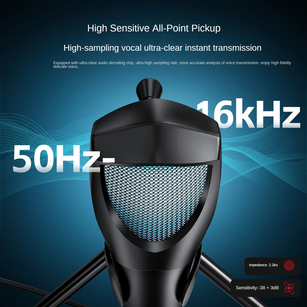 New deepartner Gaming Microphone RGB