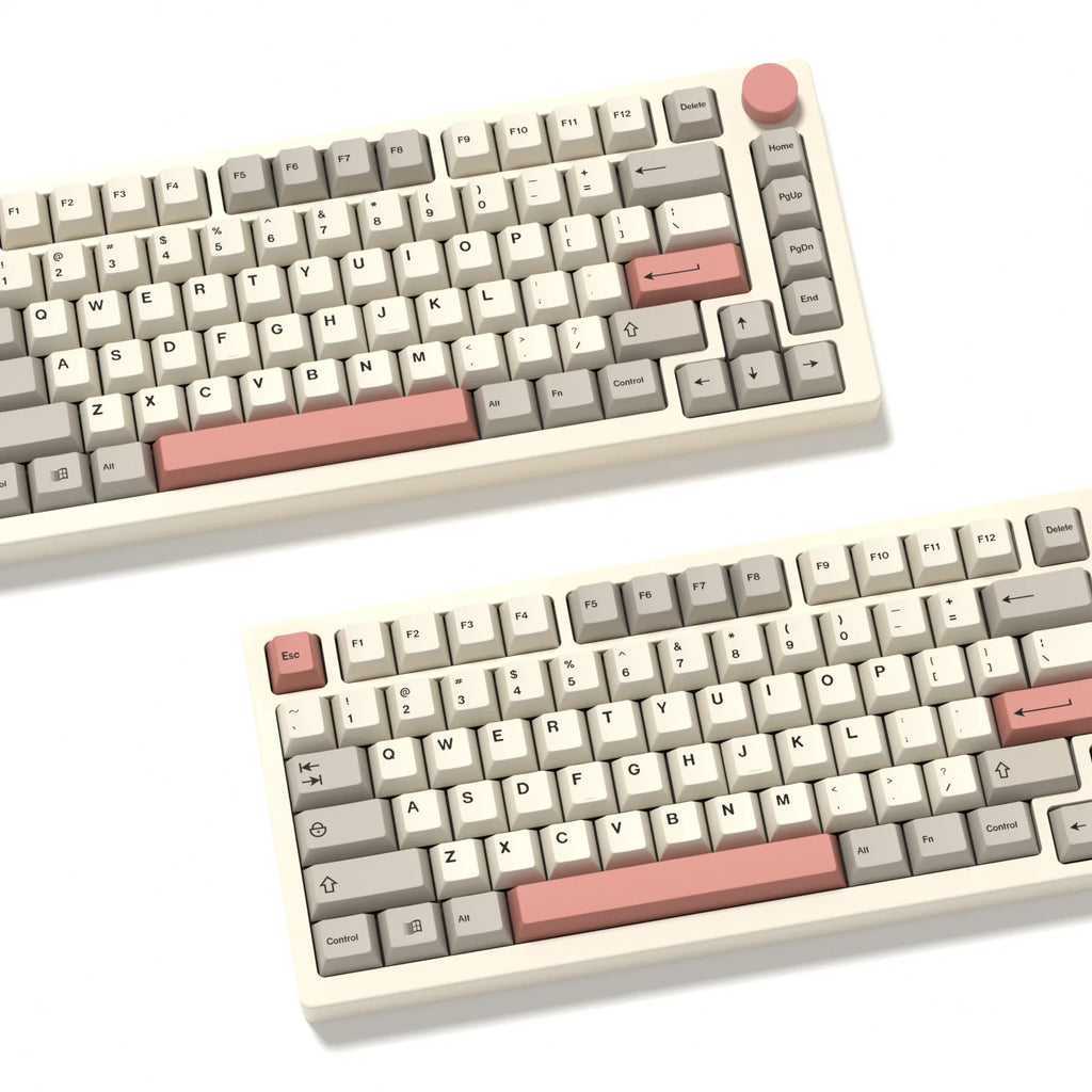 KBDiy 140 Keys PBT Keycap Custom Retro Korean GMK 9009 Keycaps for Mechanical Keyboard Gaming Cherry Profile Sublimation DIY