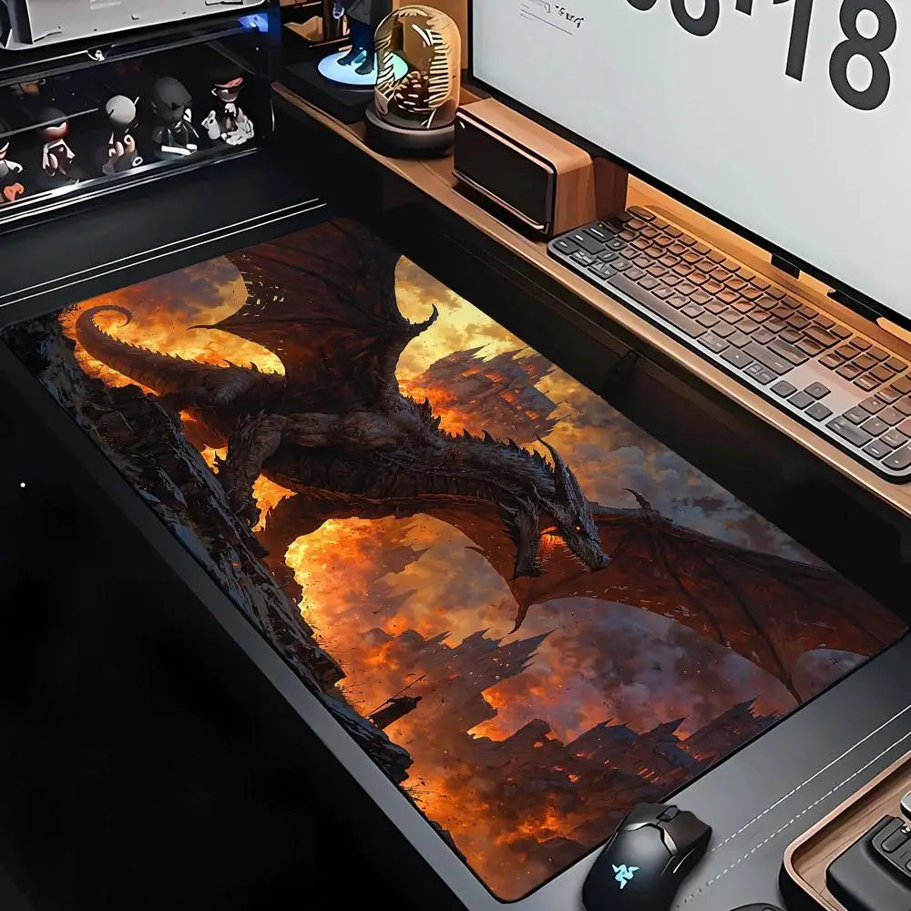 Demonic Giant Flying Dragon Mouse Pad Non-Slip with 13 variants!!