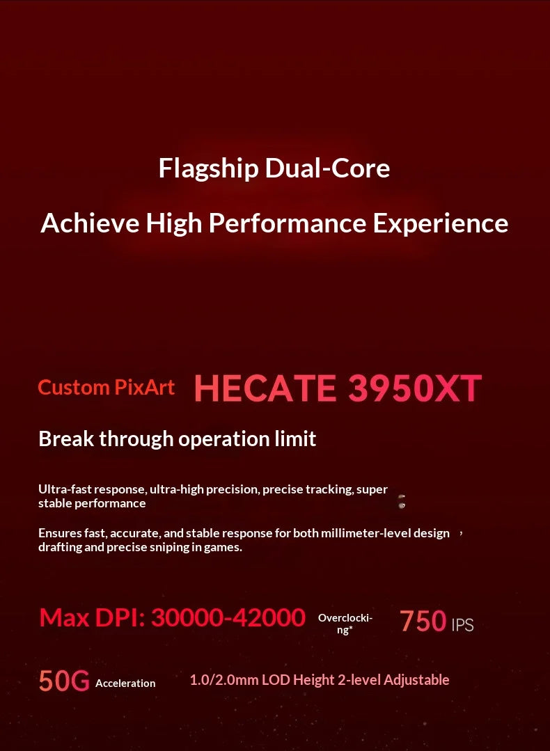 EDIFIER HECATE G5M Ultra Wireless Gaming Mouse G5M Ultra Dual 8K Hot Swappable Silent Switch PAW3950 Nordic 54L15 600Mah Laptop