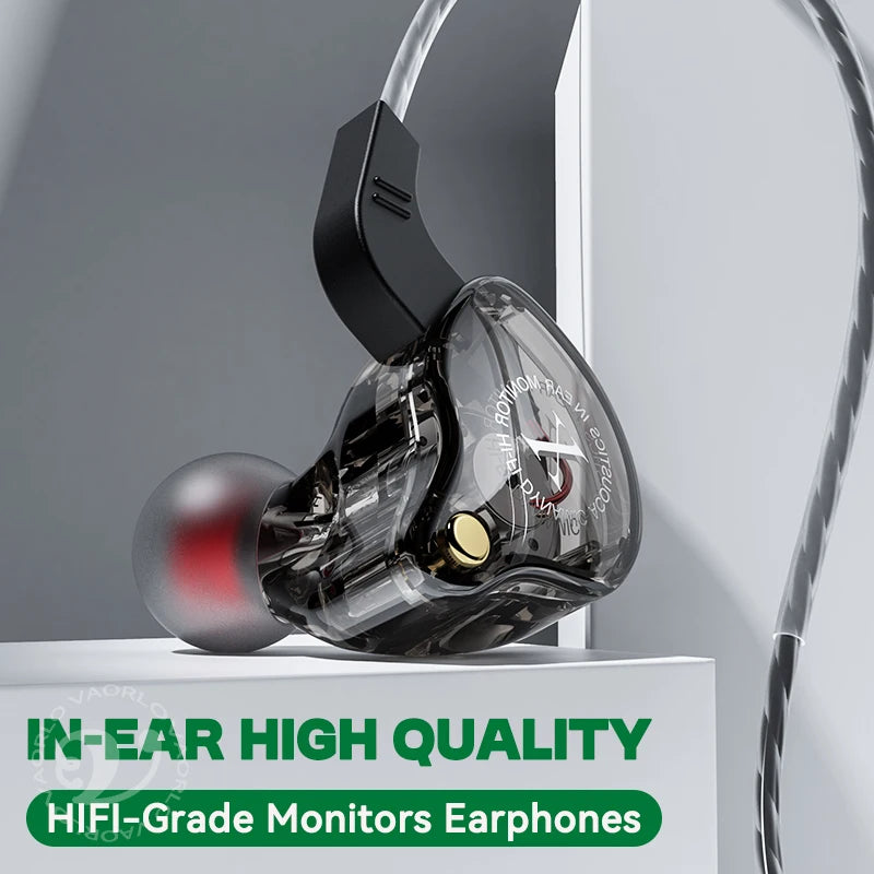 Mobile Wired Headphones Heavy Bass 3.5mm