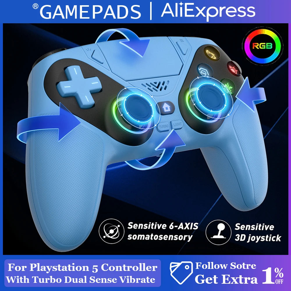 ORIGINAL BONACELL Gamepad For Playstation 3,4,5  and Pc Wireless Controller