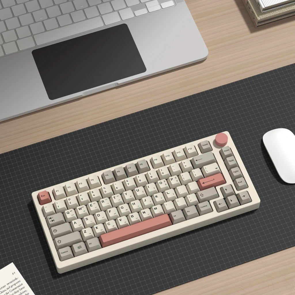 KBDiy 140 Keys PBT Keycap Custom Retro Korean GMK 9009 Keycaps for Mechanical Keyboard Gaming Cherry Profile Sublimation DIY
