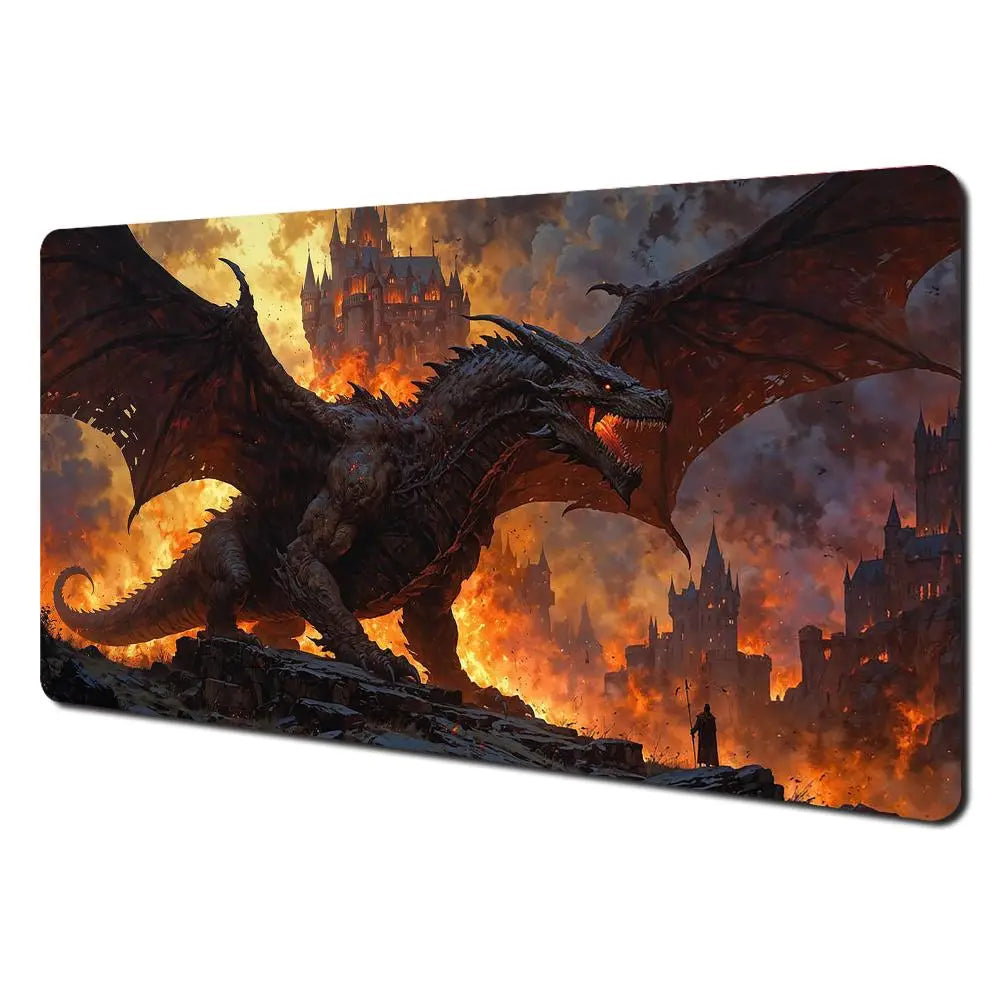 Demonic Giant Flying Dragon Mouse Pad Non-Slip with 13 variants!!