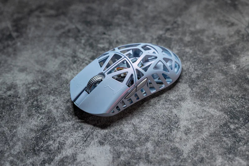 WLMOUSE BEAST X MINI PRO IceBlue Omron light Magnesium Gaming Mouse Magnesium Alloy Wireless FPS Gaming Mouse Lightweight 39g
