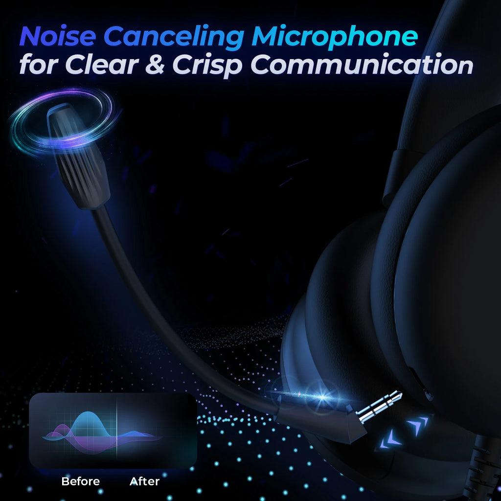 JEECOo Gaming Headset 7.1 sounds