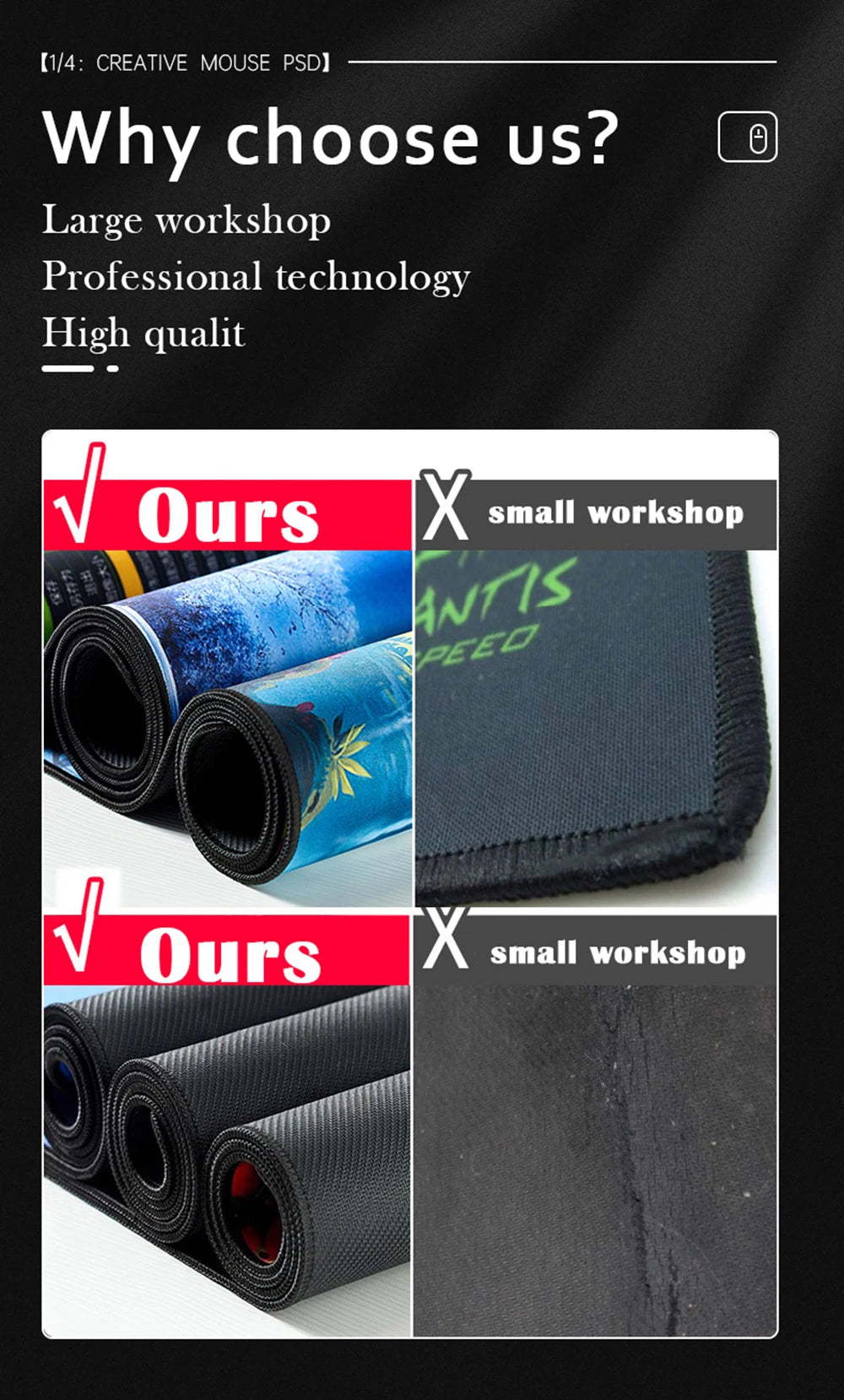 Mousepad Playmat HD Custom Game Pads Computer Mouse Pad Non-Slip Rubber Big Carpet Customized 600x350 DIY Mousepads