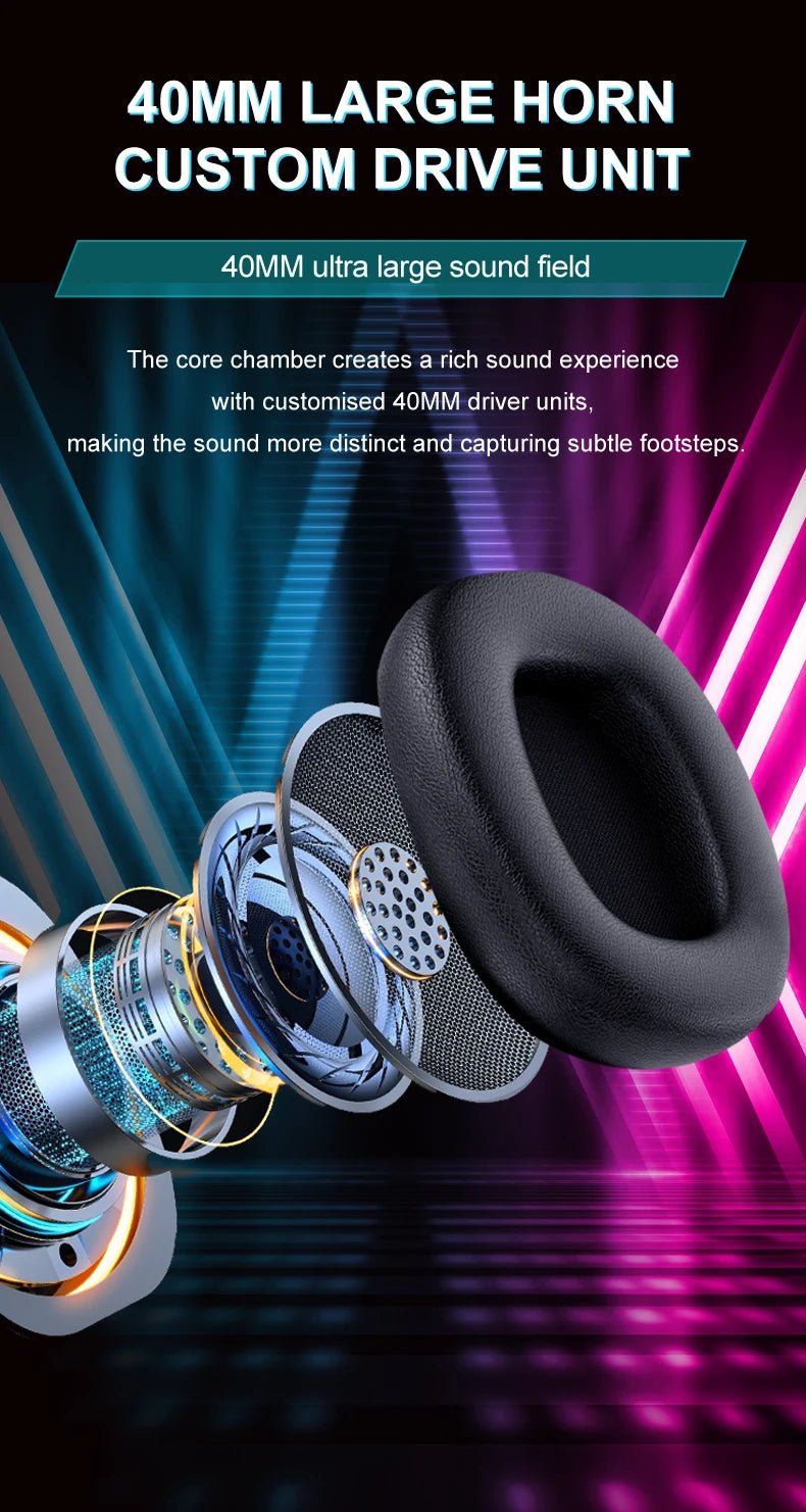 GT808 gaming headset