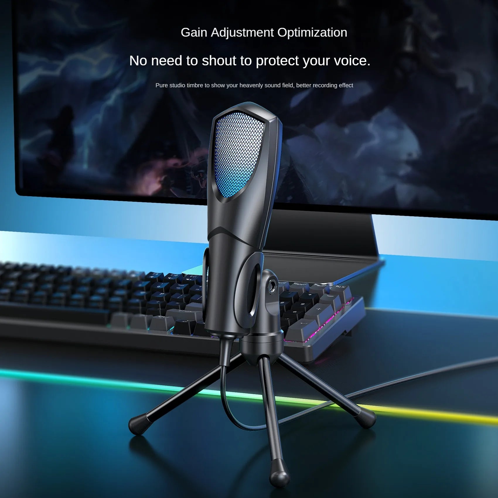 New deepartner Gaming Microphone RGB