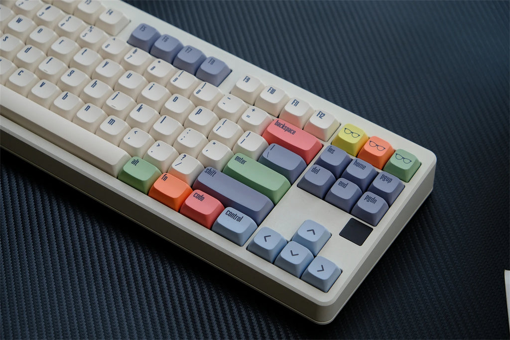 GMK Canvas Keycaps Dye Sub Keycap XDA PBT For Mechanical Keyboard Gaming 75% Color Key Caps Wooting Minimalism Retro Custom DIY
