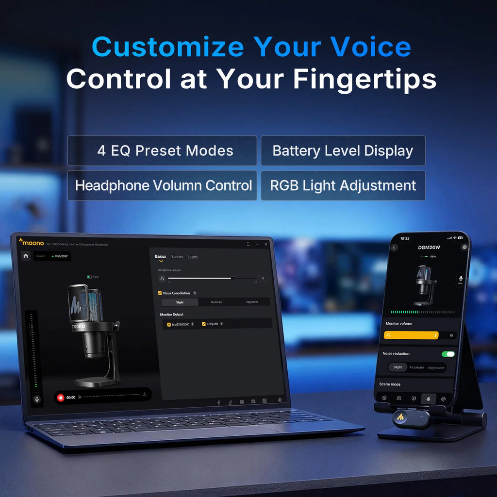 MAONO DGM20W Wireless Microphone