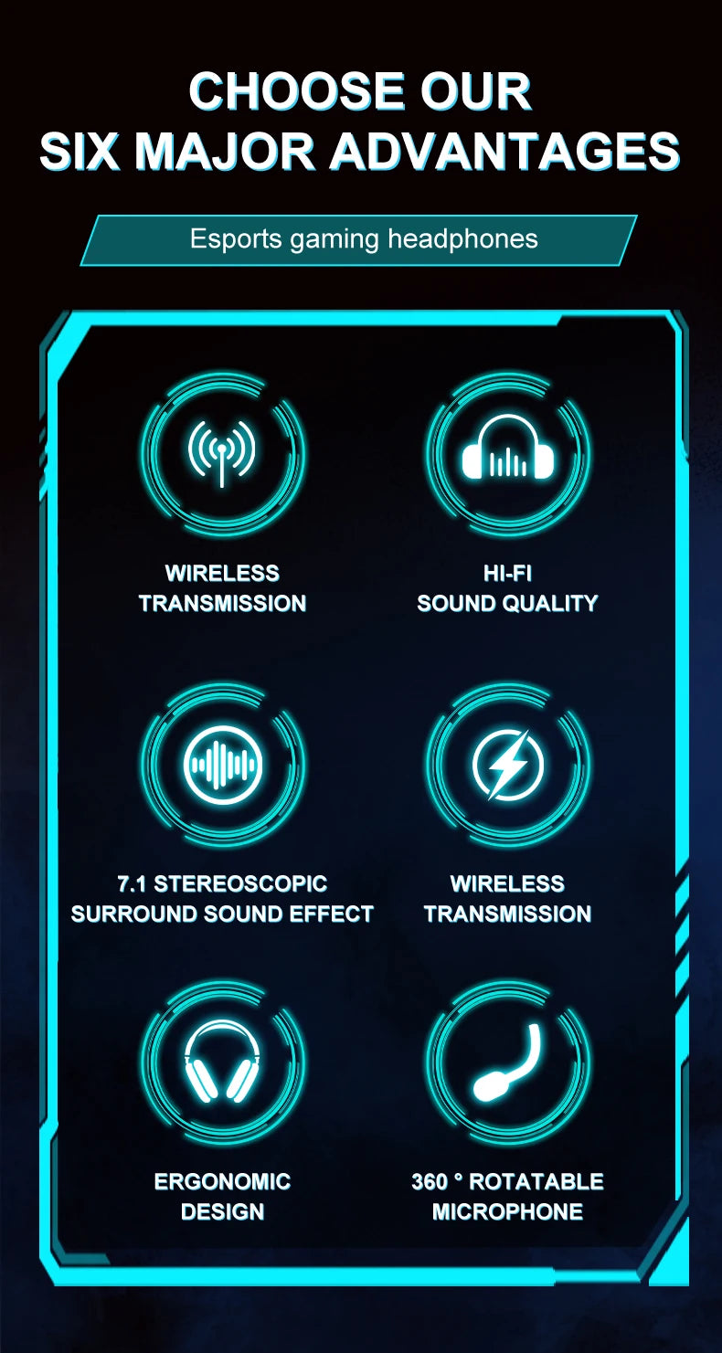 GT808 gaming headset