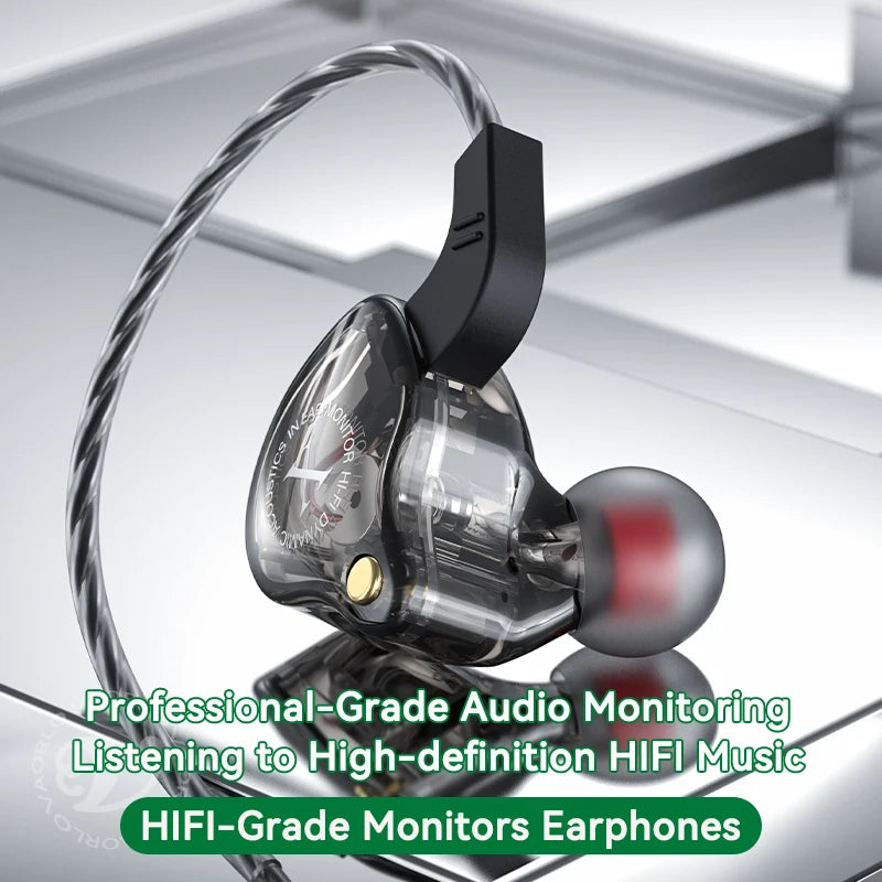 Mobile Wired Headphones Heavy Bass 3.5mm