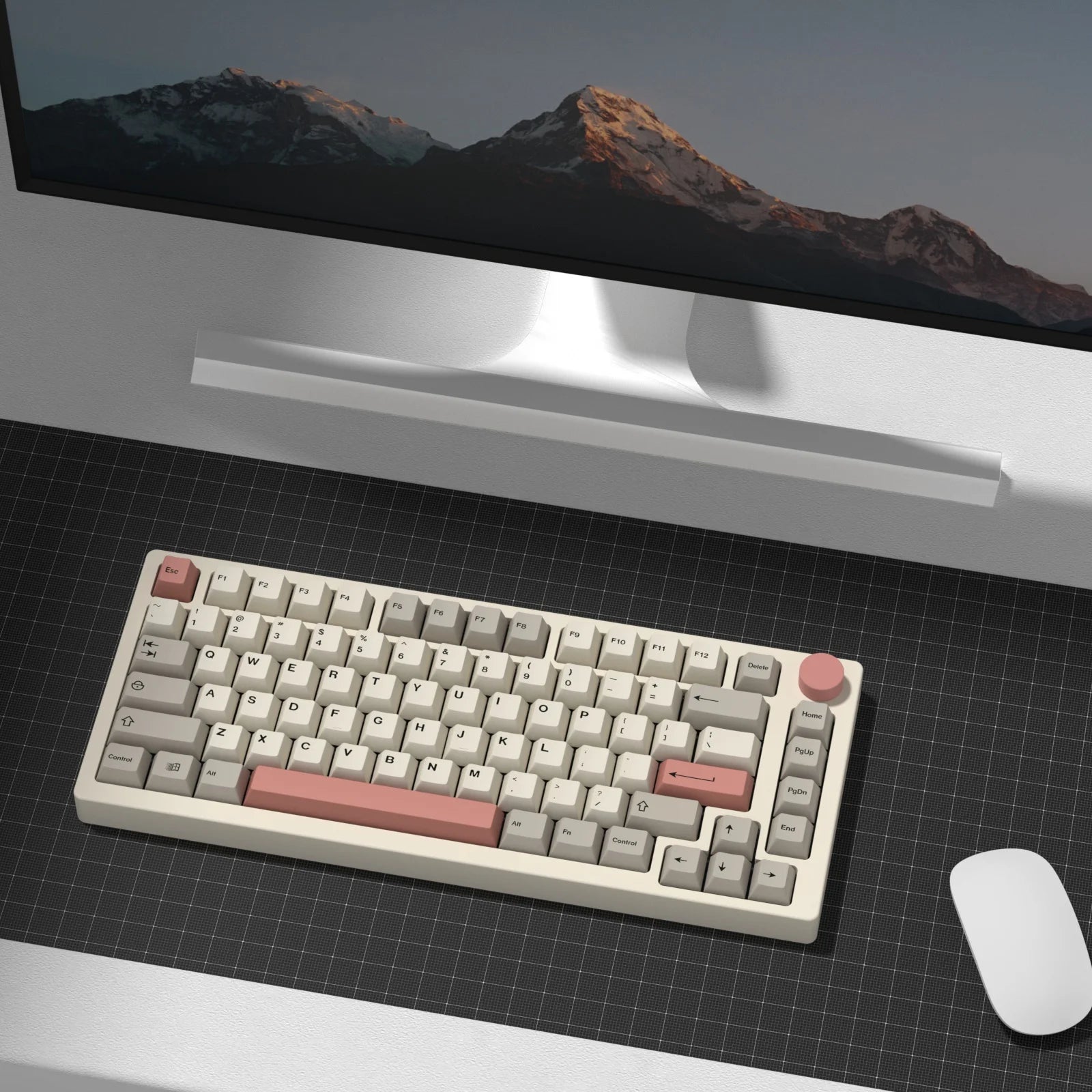 KBDiy 140 Keys PBT Keycap Custom Retro Korean GMK 9009 Keycaps for Mechanical Keyboard Gaming Cherry Profile Sublimation DIY