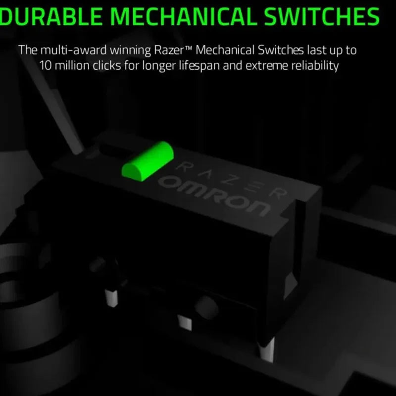 Razer DeathAdder Essential Wired Gaming Mouse – 6400 DPI Optical Sensor, USB, Ergonomic Gaming Mouse