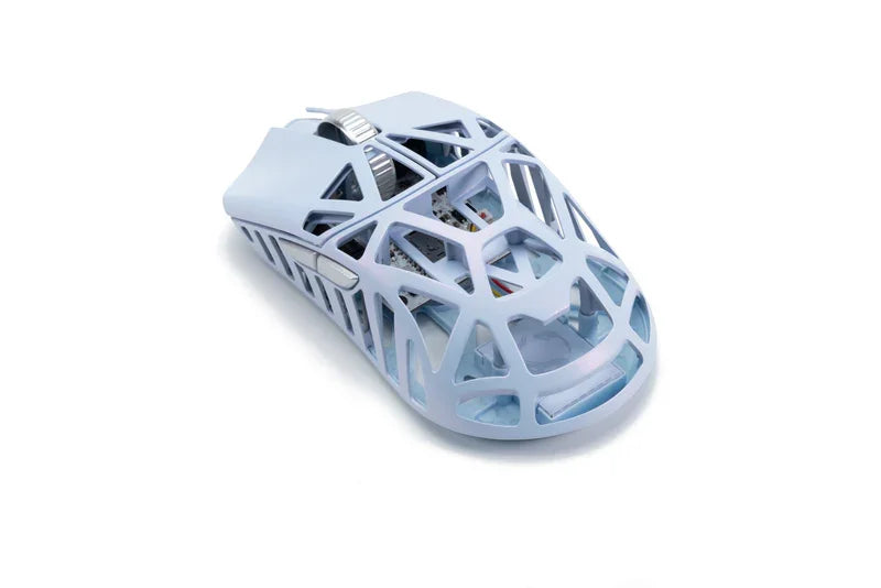 WLMOUSE BEAST X MINI PRO IceBlue Omron light Magnesium Gaming Mouse Magnesium Alloy Wireless FPS Gaming Mouse Lightweight 39g