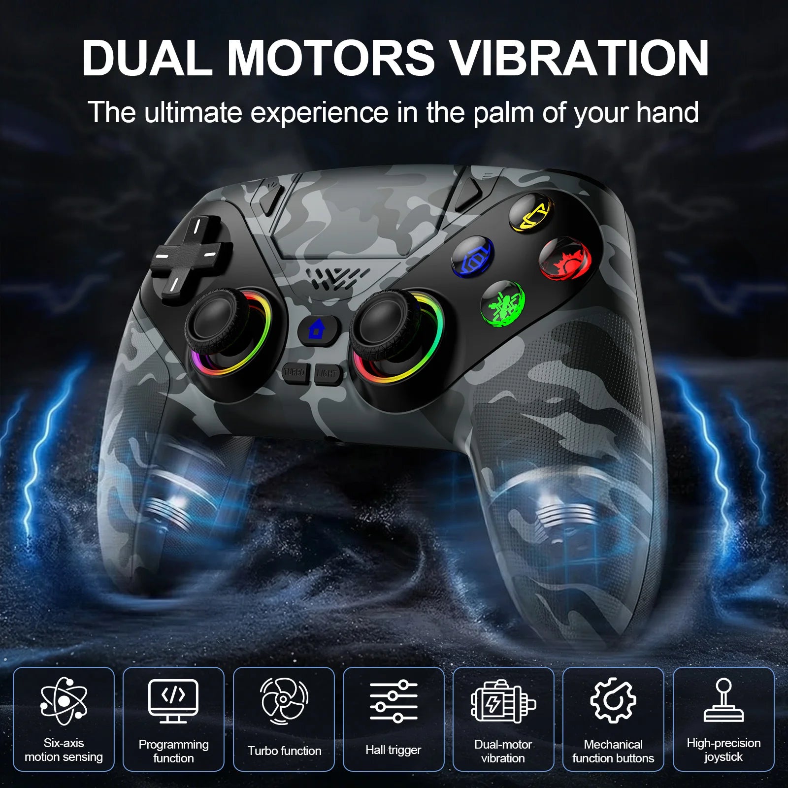 ORIGINAL BONACELL Gamepad For Playstation 3,4,5  and Pc Wireless Controller