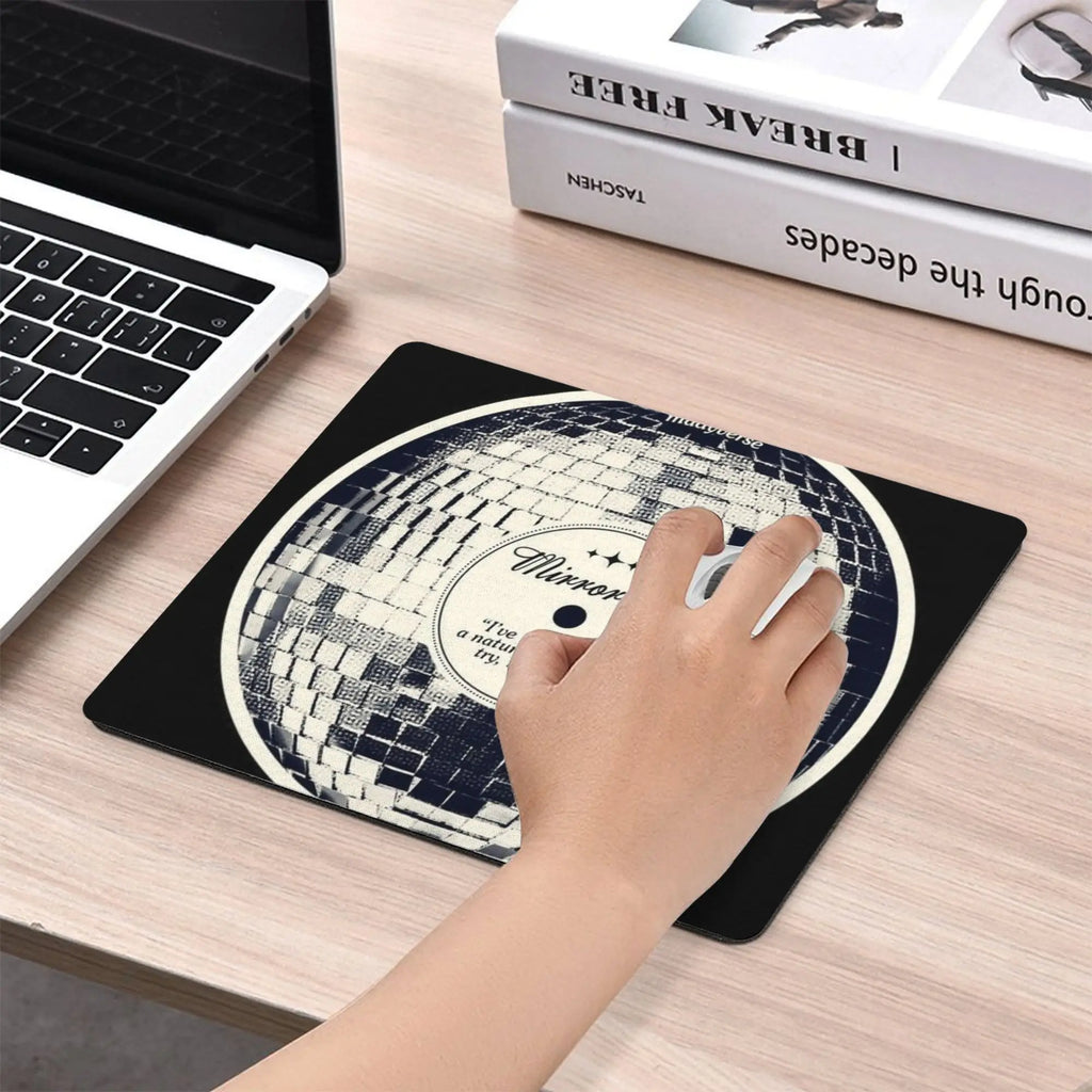 Fashion Mousepad for Office Desk Gaming Study Room Daily Use Complements Modern Lifestyle Decor TS Mirrorball Desk Accessories