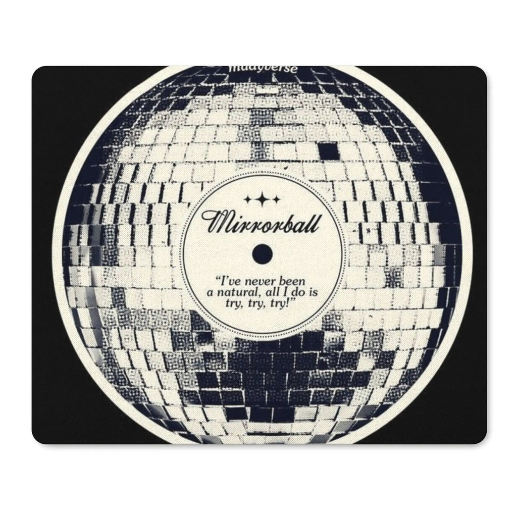 Fashion Mousepad for Office Desk Gaming Study Room Daily Use Complements Modern Lifestyle Decor TS Mirrorball Desk Accessories