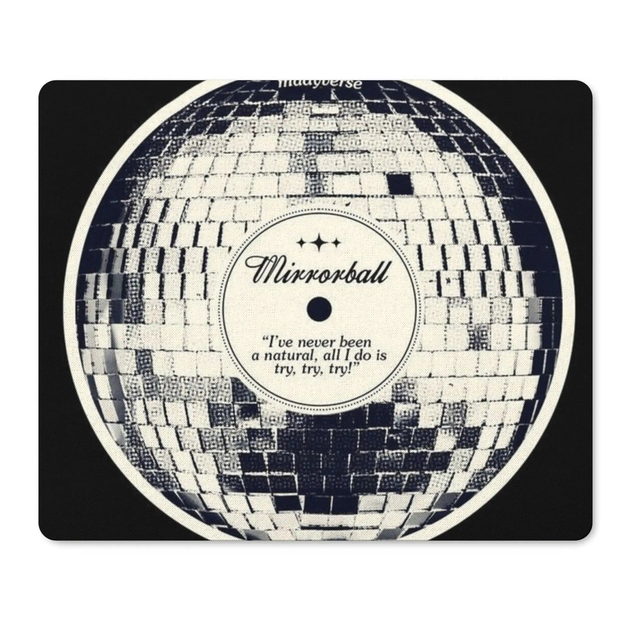 Fashion Mousepad for Office Desk Gaming Study Room Daily Use Complements Modern Lifestyle Decor TS Mirrorball Desk Accessories