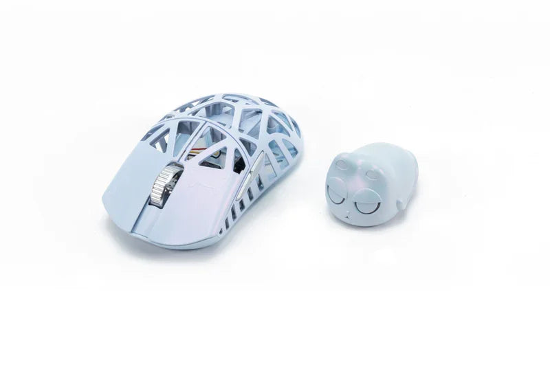WLMOUSE BEAST X MINI PRO IceBlue Omron light Magnesium Gaming Mouse Magnesium Alloy Wireless FPS Gaming Mouse Lightweight 39g