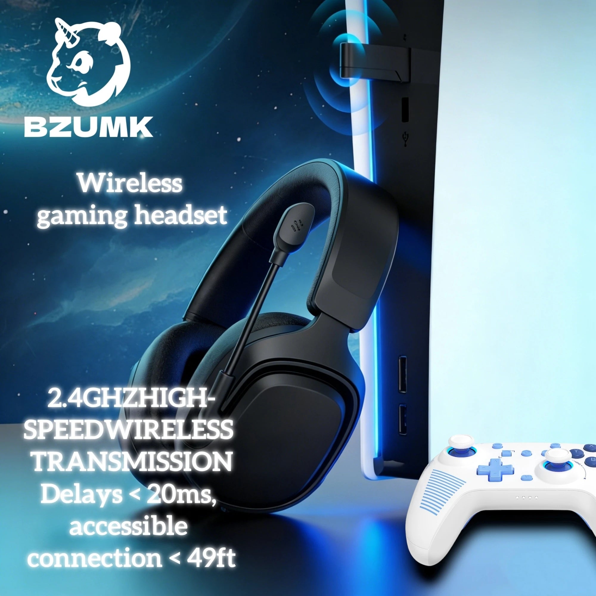 GT808 gaming headset