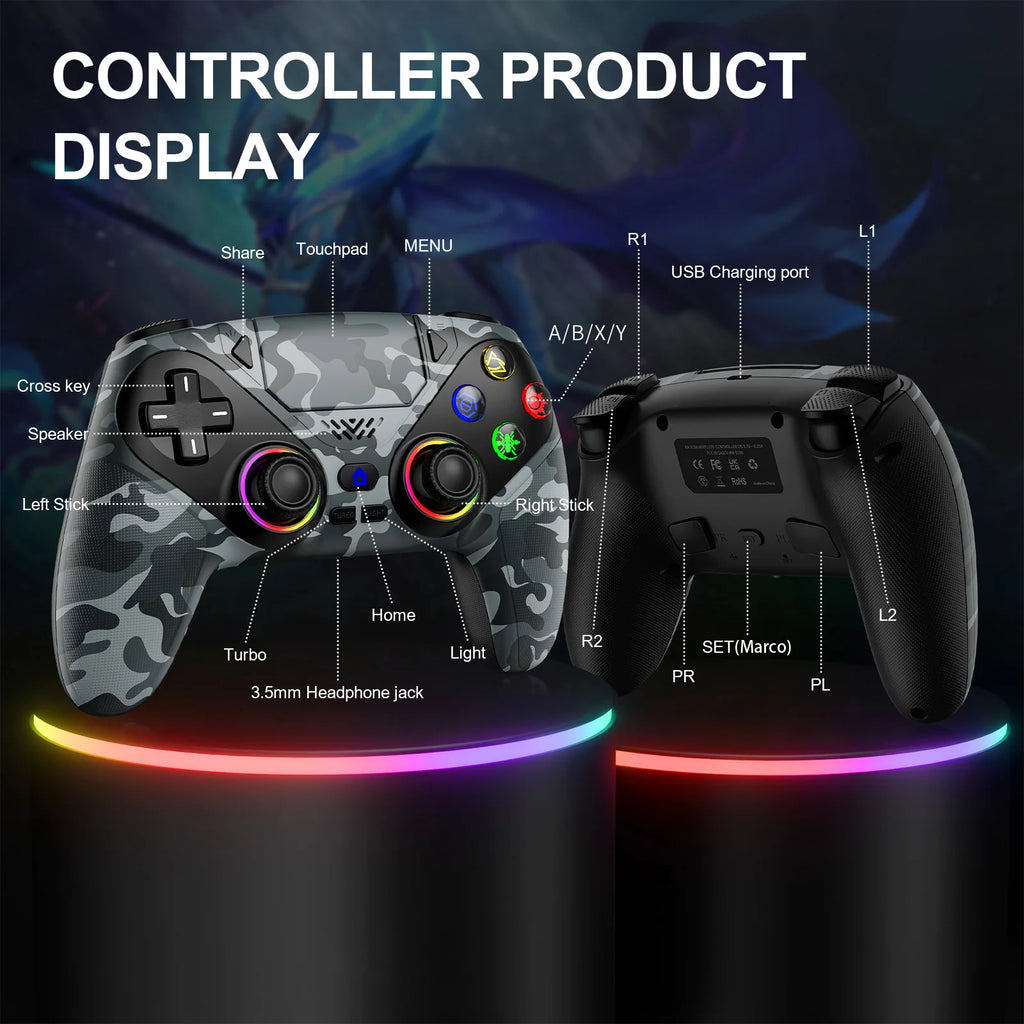 ORIGINAL BONACELL Gamepad For Playstation 3,4,5  and Pc Wireless Controller