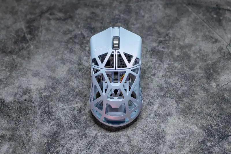 WLMOUSE BEAST X MINI PRO IceBlue Omron light Magnesium Gaming Mouse Magnesium Alloy Wireless FPS Gaming Mouse Lightweight 39g