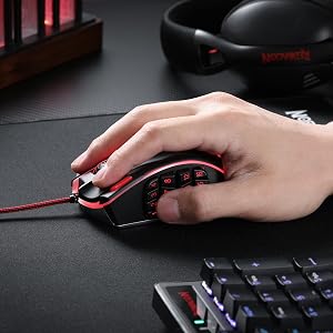 Redragon M990 MMO Gaming Mouse, 32000 DPI!